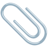 paperclip Emoji messenger