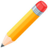 pencil Emoji messenger