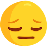 pensive-face Emoji messenger