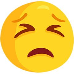 Leidendes Gesicht Emoji Messenger