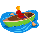 person-rowing-boat Emoji messenger