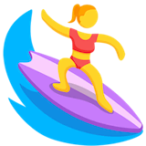 person-surfing Emoji messenger