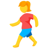person-walking Emoji messenger