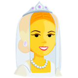 person-with-veil Emoji messenger