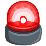police-car-light Emoji messenger