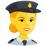 police-officer Emoji messenger