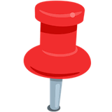 pushpin Emoji messenger