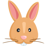 rabbit-face Emoji messenger