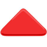 red-triangle-pointed-up Emoji messenger