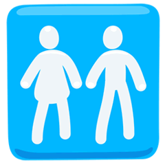 Restroom Emoji in Messenger