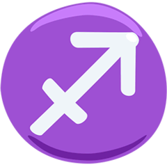 ♐ Sagittarius Emoji in Messenger