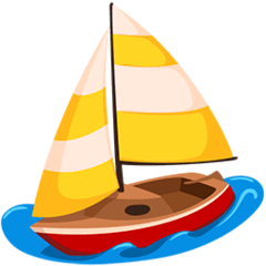 ⛵ Barco à vela Emoji nos Messenger