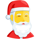 santa-claus Emoji messenger