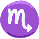 scorpio Emoji messenger