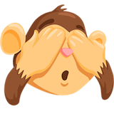 see-no-evil-monkey Emoji messenger