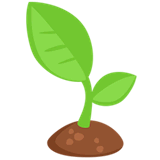 seedling Emoji messenger