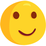 slightly-smiling-face Emoji messenger