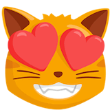 smiling-cat-with-heart-eyes Emoji messenger