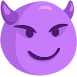 smiling-face-with-horns Emoji messenger