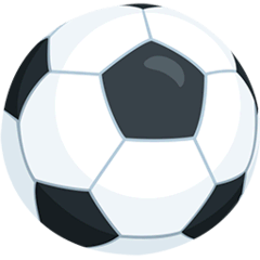 Soccer Ball Emoji in Messenger