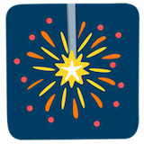 sparkler Emoji messenger