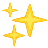 sparkles Emoji messenger