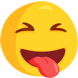 squinting-face-with-tongue Emoji messenger