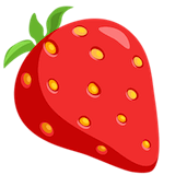 strawberry Emoji messenger