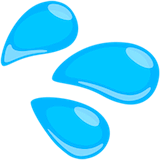 sweat-droplets Emoji messenger