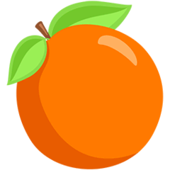🍊 Tangerine Emoji in Messenger