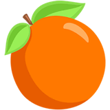 tangerine Emoji messenger