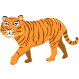 tiger Emoji messenger