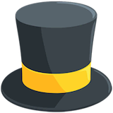 top-hat Emoji messenger