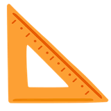 triangular-ruler Emoji messenger
