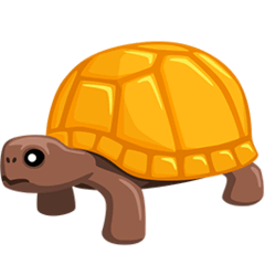 🐢 Schildkröte Emoji auf Messenger
