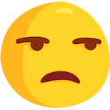 unamused-face Emoji messenger