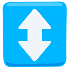 ↕️ Up-Down Arrow Emoji in Messenger