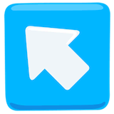 up-left-arrow Emoji messenger