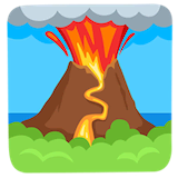 volcano Emoji messenger