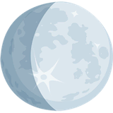 waxing-gibbous-moon Emoji messenger