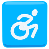 wheelchair-symbol Emoji messenger