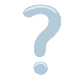 white-question-mark Emoji messenger