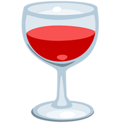 Wine Glass Emoji in Messenger