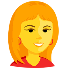 Woman Emoji in Messenger