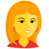woman Emoji messenger