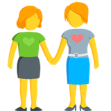 women-holding-hands Emoji messenger
