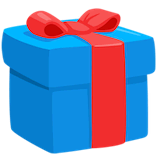 wrapped-gift Emoji messenger