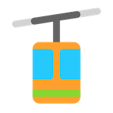 aerial-tramway Emoji microsoft