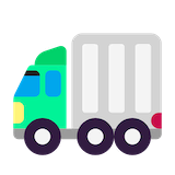 articulated-lorry Emoji microsoft