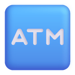 ATM Sign Emoji on Windows